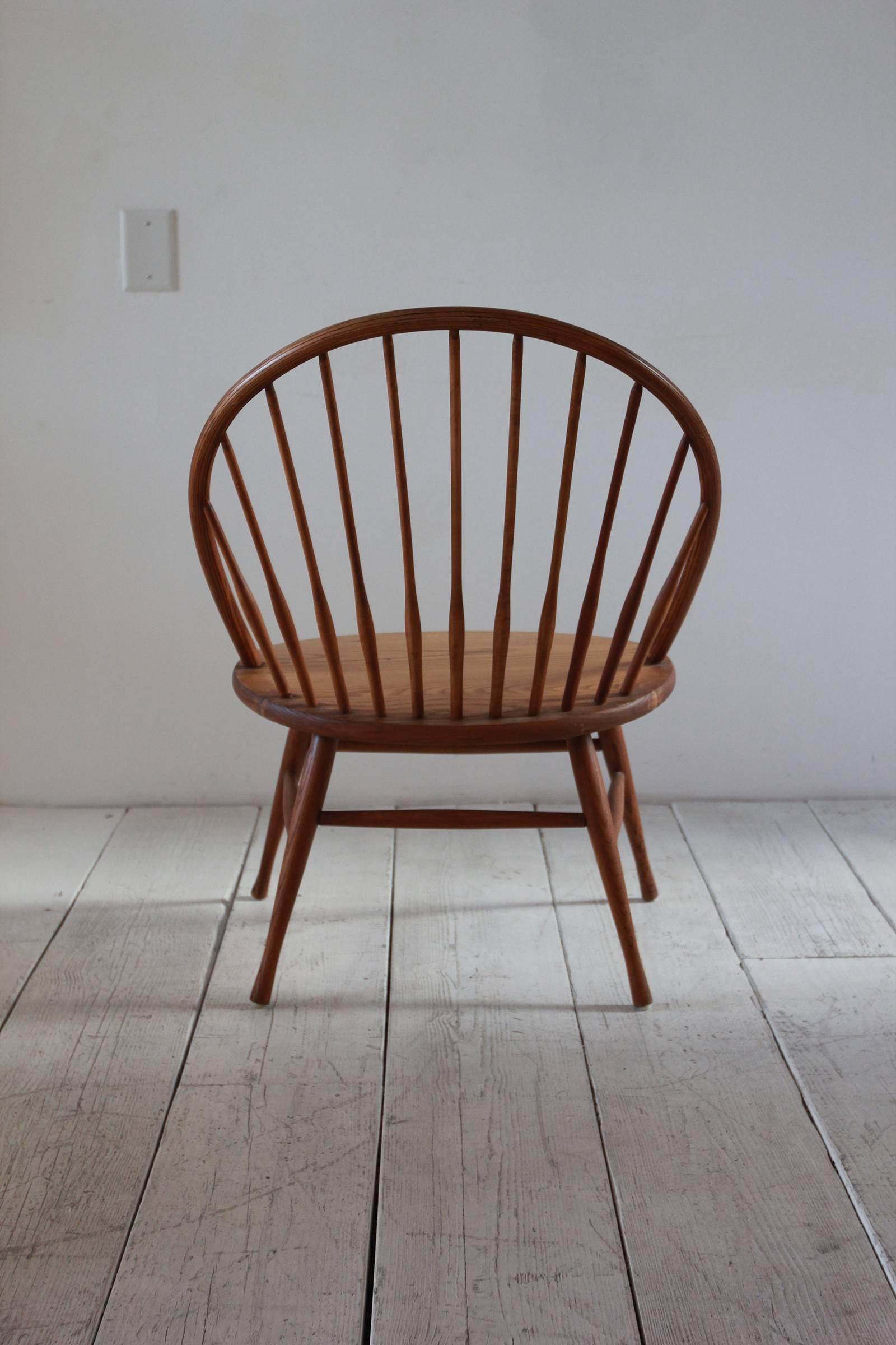 peacock wooden chair