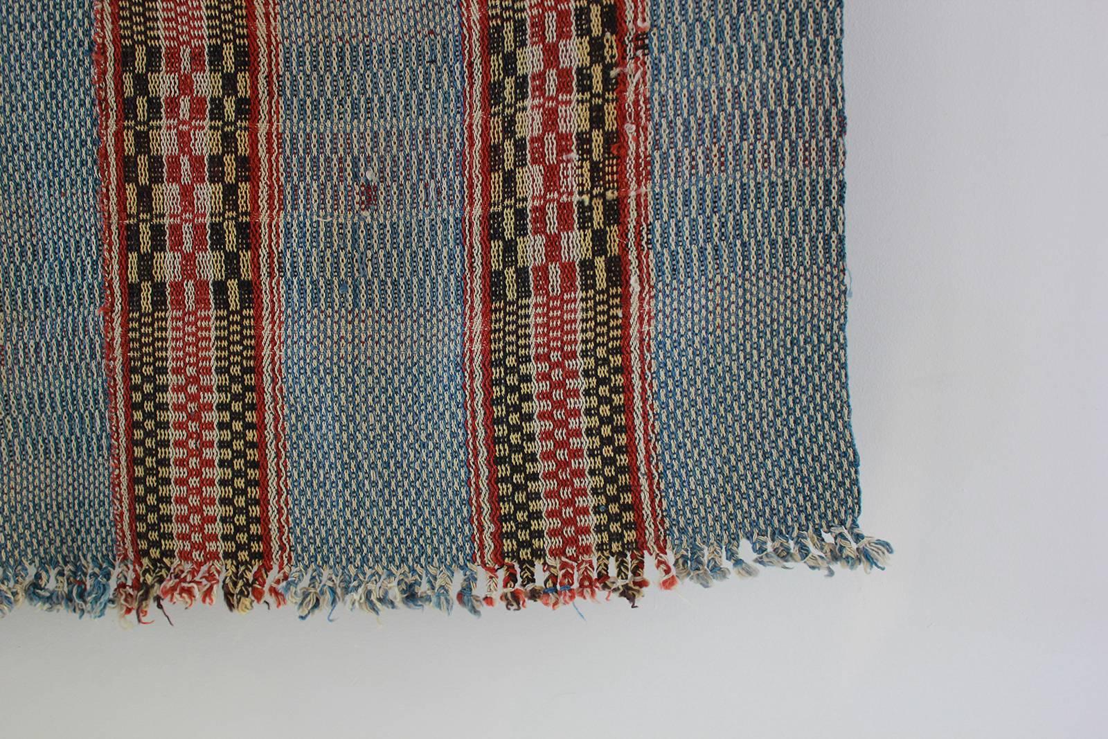 Mid-20th Century Multicolored Chinese Woven Rug