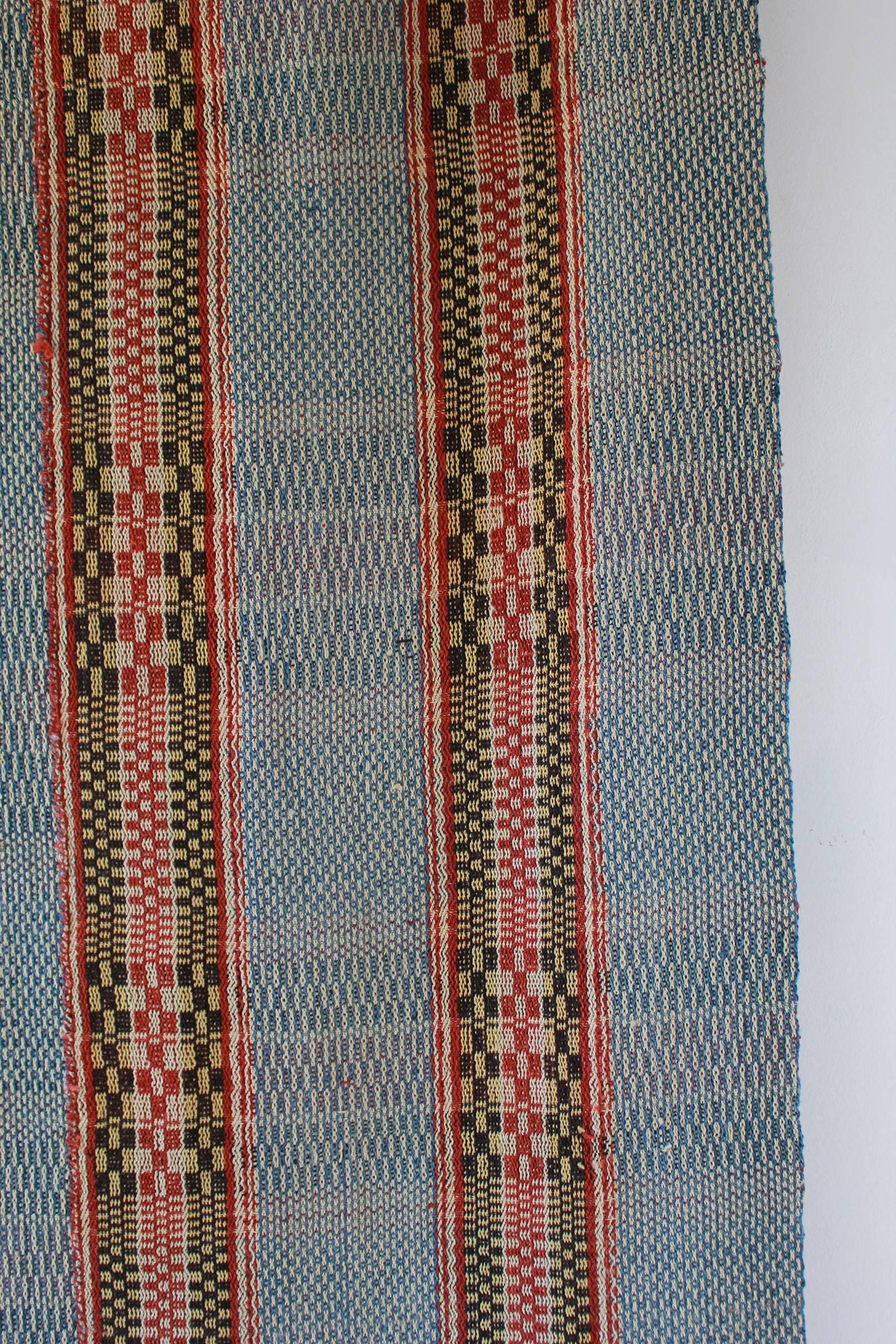 Multicolored Chinese Woven Rug 1