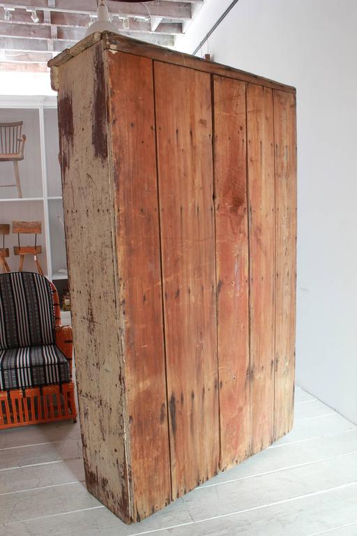 Tall Rustic Two Door Painted at 1stDibs