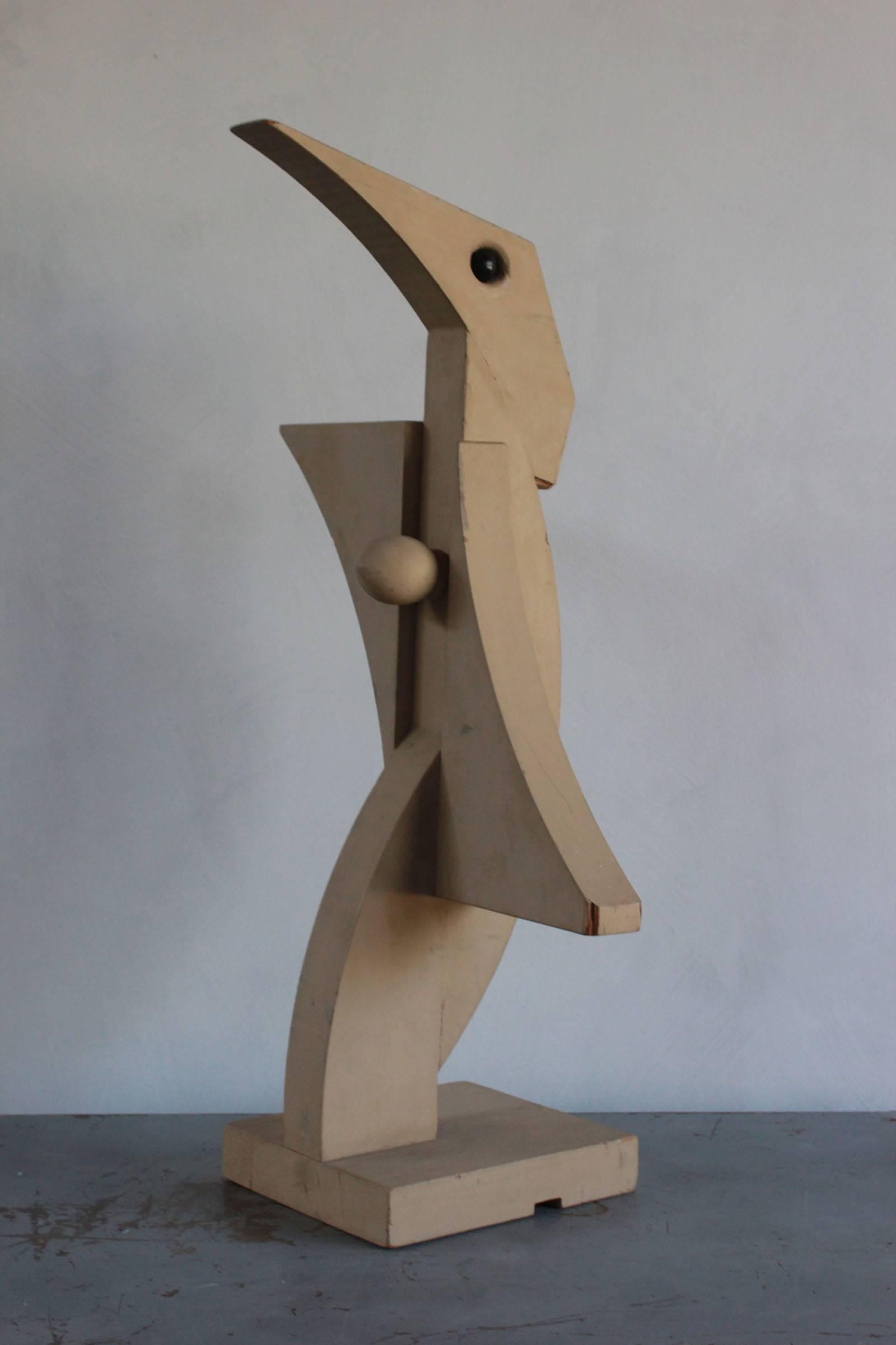bird sculpture wood