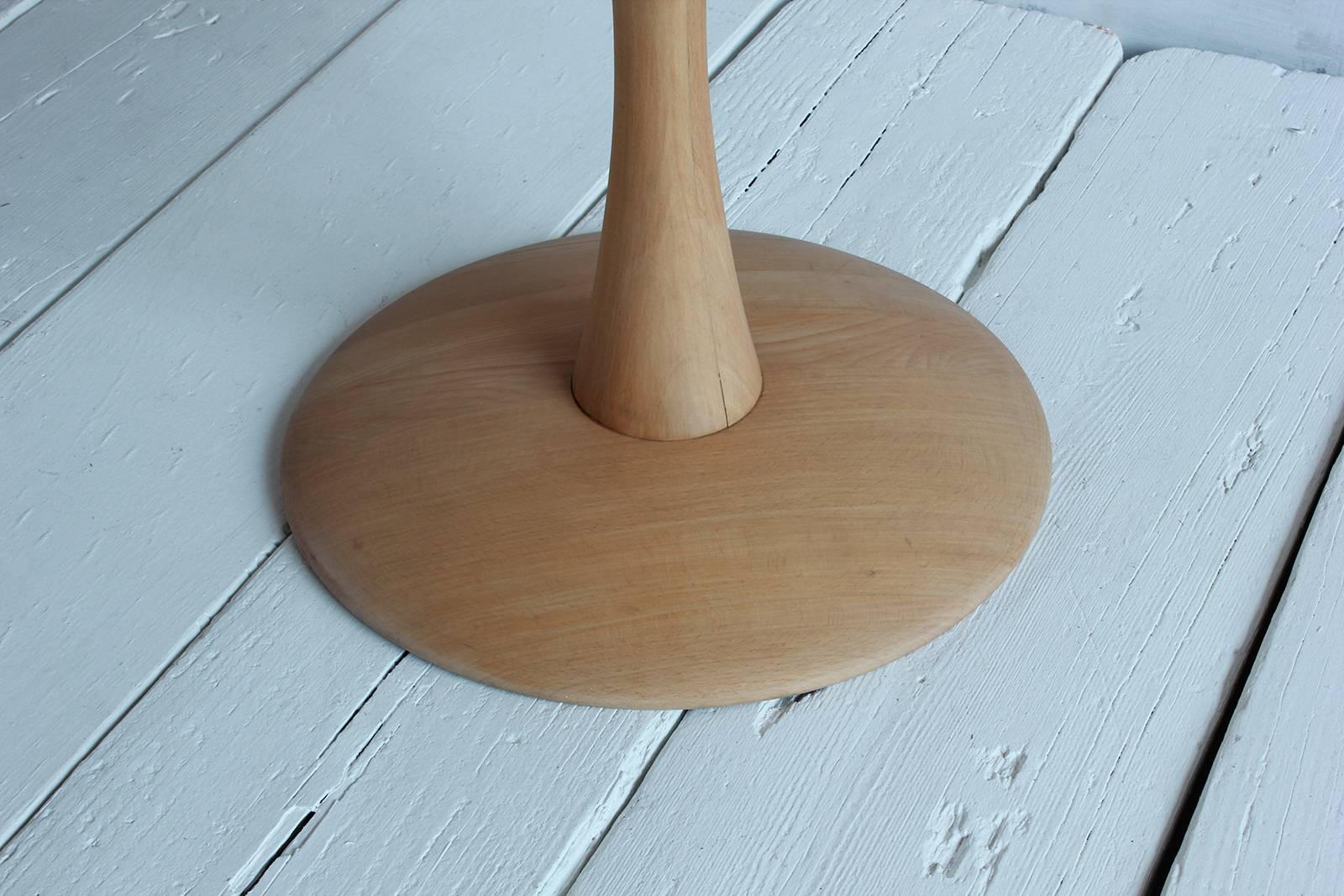 oak table pedestal base