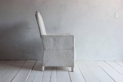 Chaise africaine perlée à la main avec dessus couronné de la tribu Yoruba du Nigeria