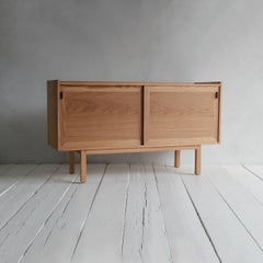 NK Collection White Oak Purist Credenza