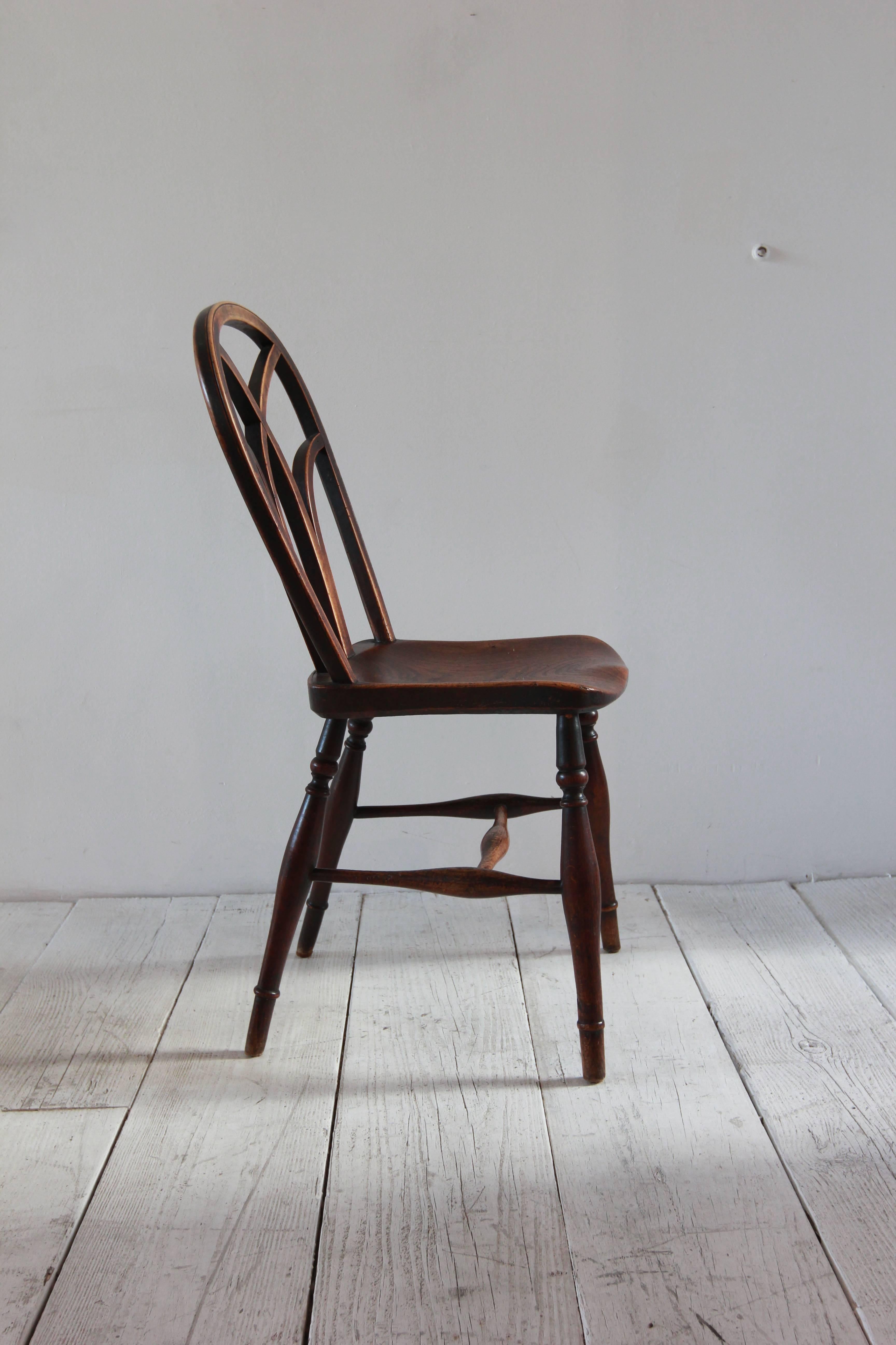 20th Century Set of Ten Farmhouse Style Dining Chairs