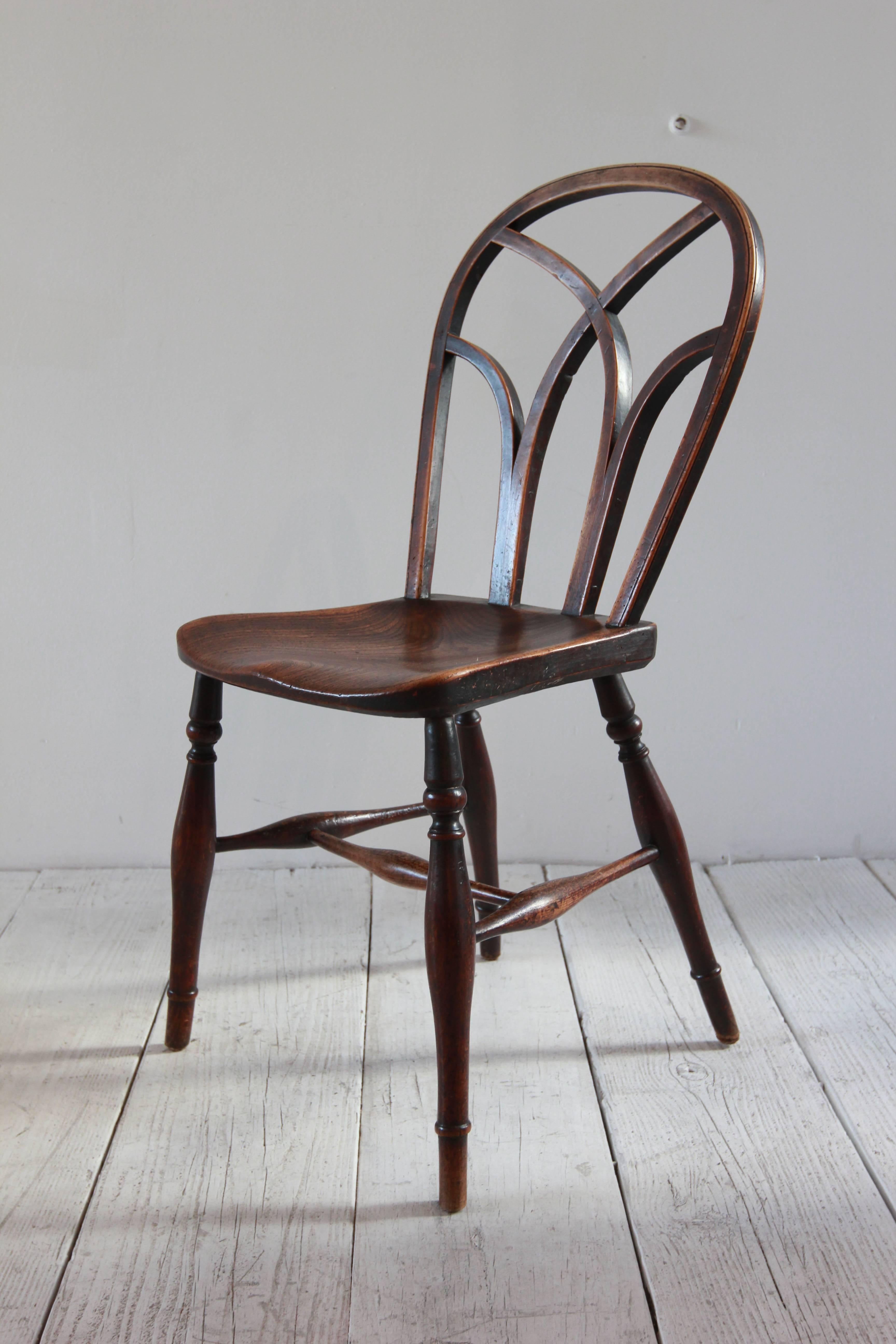 Set of Ten Farmhouse Style Dining Chairs 3