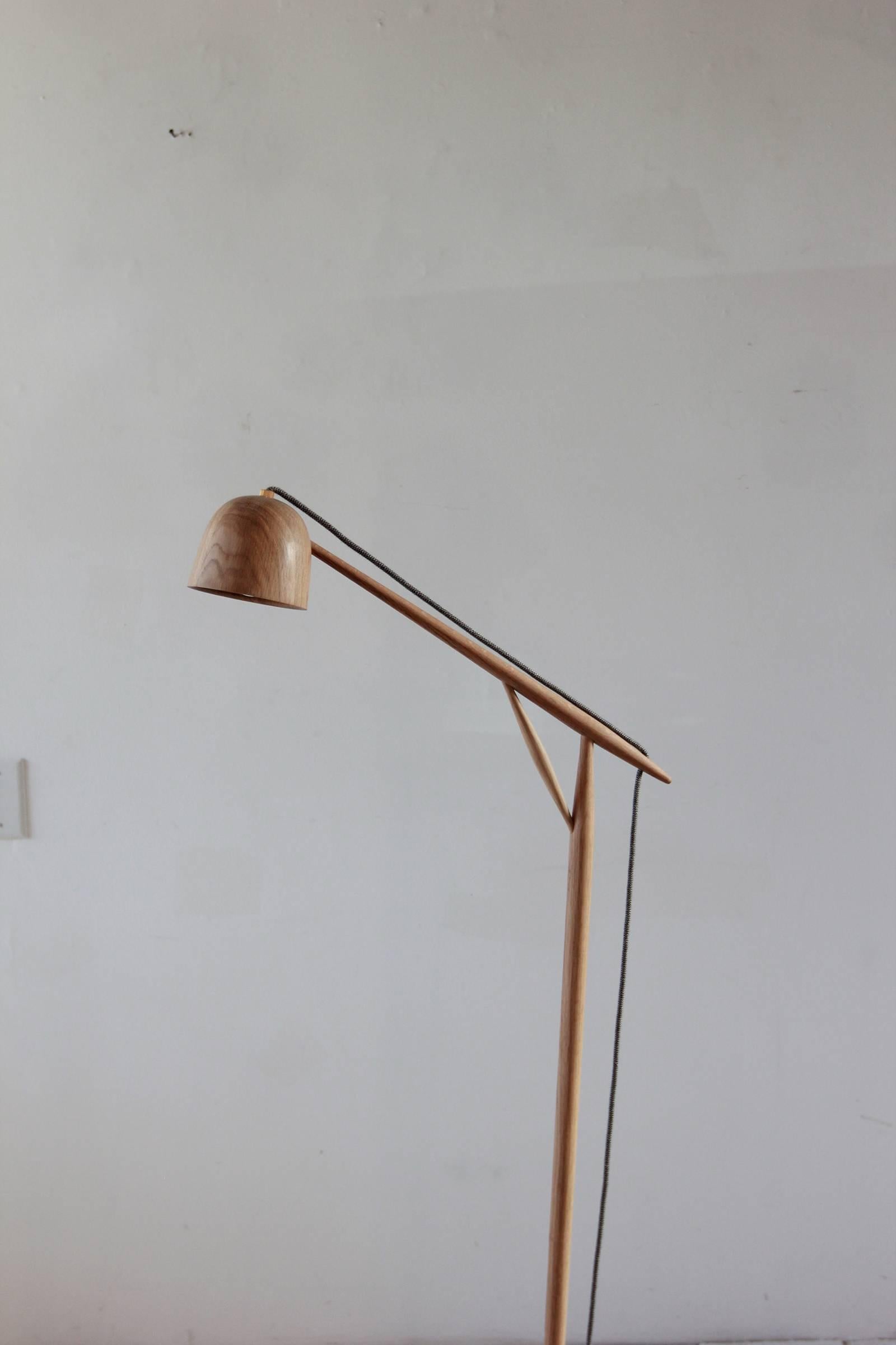 Contemporary Summer Studio Crane Floor Lamp