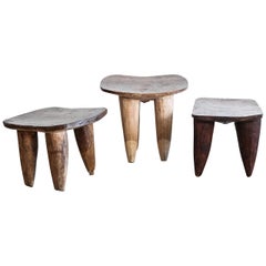 African Senufo Stools/Tables