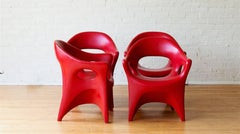 Atomic Age Rotocast Plastic Chairs by John Gale, circa 1963