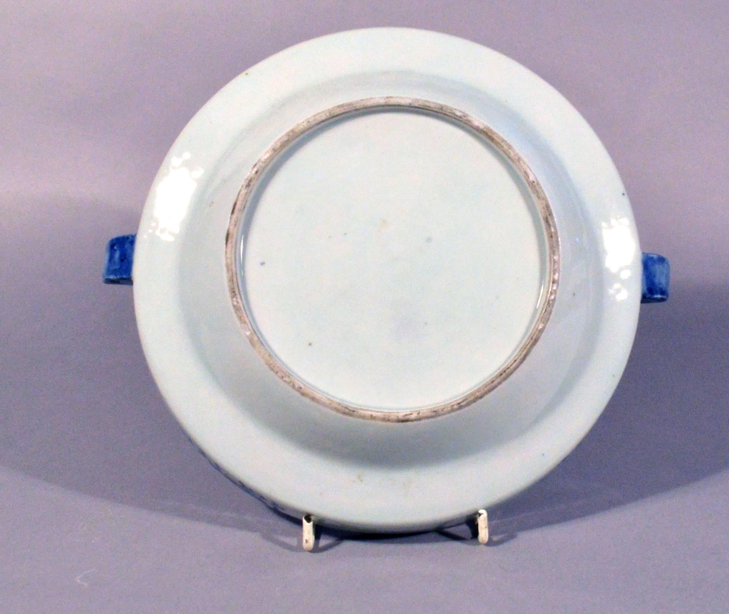 blue and white chinese plates