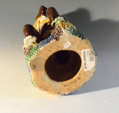 Chinese Export Glazed Biscuit Model of Monkey, 18th-Early 19th Century