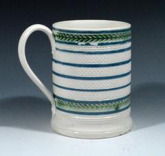 English Creamware Mug