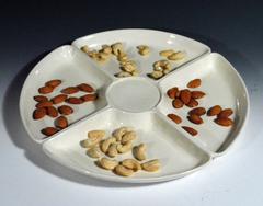 Wedgwood Creamware Circular Hors d'oeuvres Dish or Pickle Tray