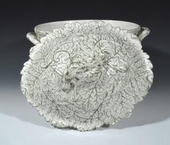 Wedgwood Pearlware Moulded Leaf Tureen and Cover, circa 1877