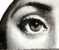 Fornasetti Tema e Variazioni Plate No. 89, Lina Cavalieri, Circa 1980