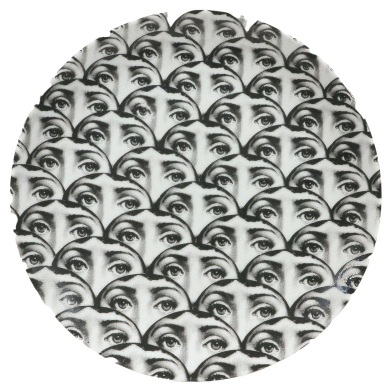 Piero Fornasetti Porcelain Plate Tema e Variazioni No. 224, Lina Cavalieri