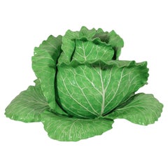 Dodie Thayer Lettuce Ware Tureen, Cover and Stand, Jupiter, Florida, 1987