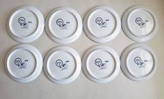 Vintage Complete Set of Eight Vintage Piero Fornasetti Eve Coasters