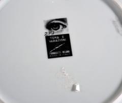 Fornasetti Tema E Variazioni Plate, Number 279