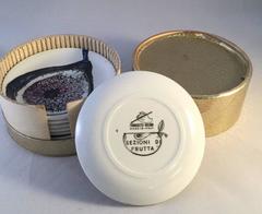 Piero Fornasetti Boxed Set of Sezione Di Frutta 'Cut Fruit' Coasters, 1960s