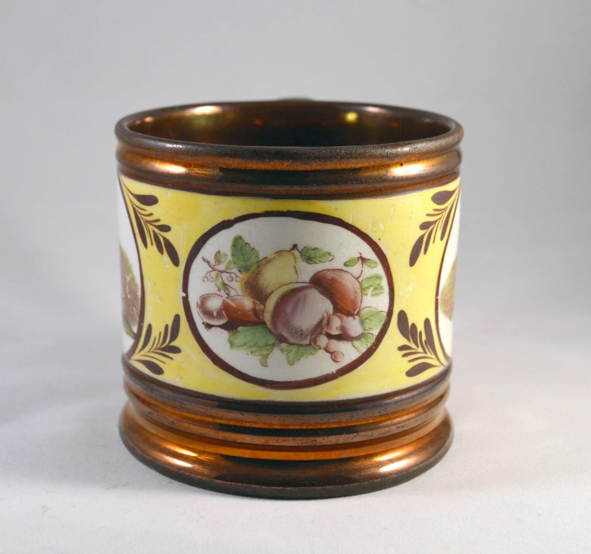 copper lustre ceramics