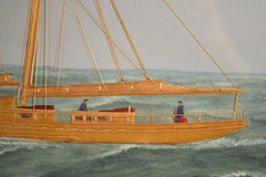 Thomas Willis Picture of the Two-Masted Schooner, Sarah E. Walters
