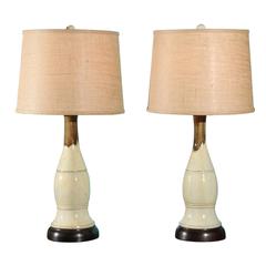 Pair of Charlie West Table Lamps