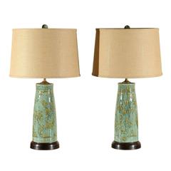 Pair of Charlie West Table Lamps