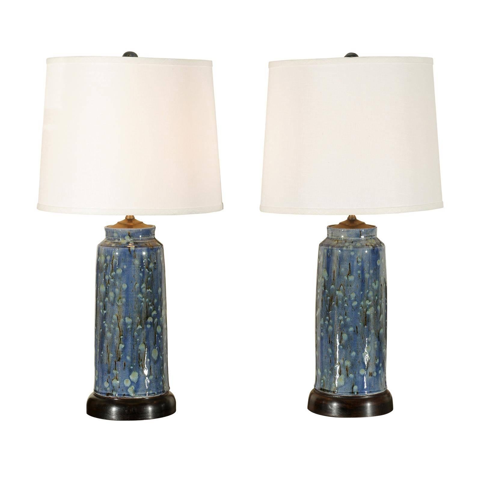 Pair of Charlie West Table Lamps