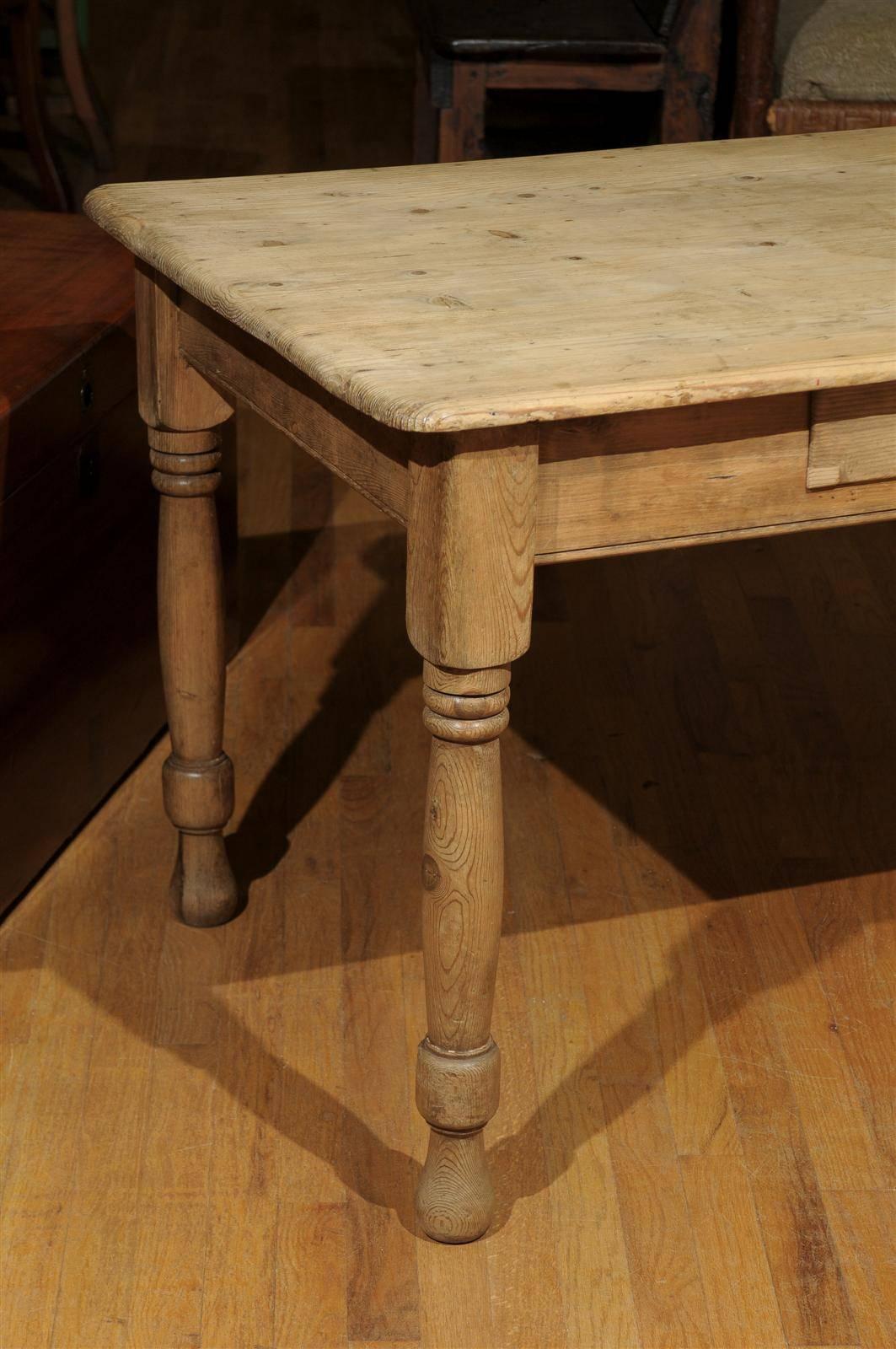 Pine Work Table or Desk 2