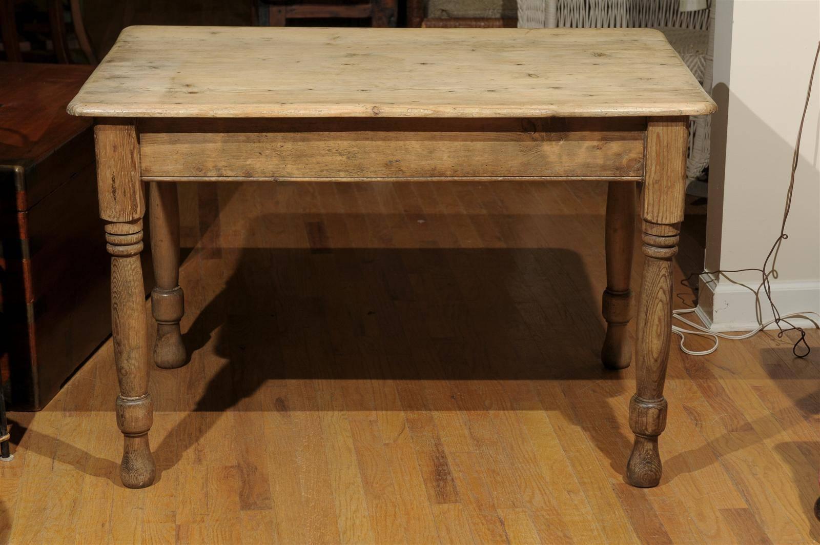 Pine Work Table or Desk 4