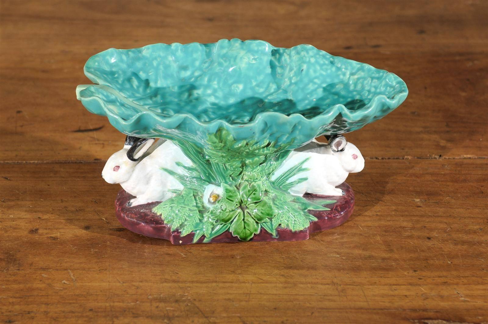 19th Century Rare Minton Footed Dish For Sale