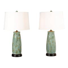 Charlie West Pair of Lamps
