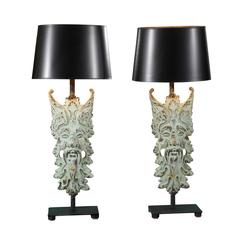 Architectural Elements as a Pair of Lamps 4