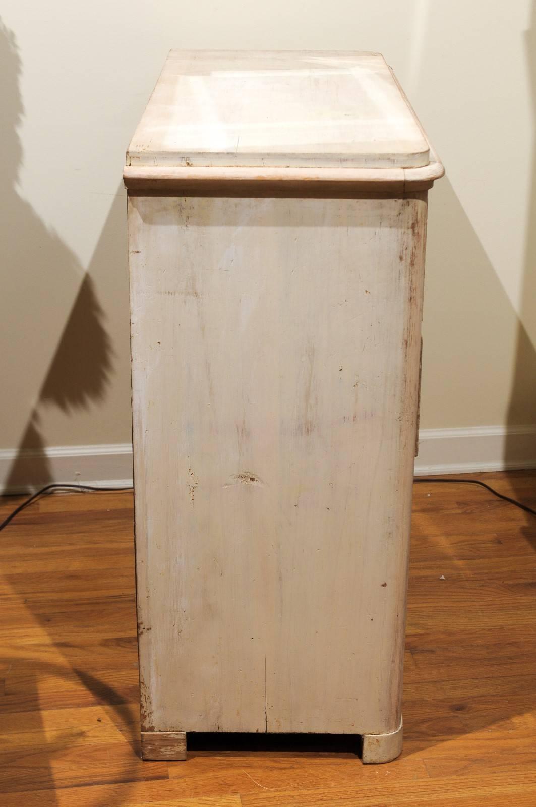 Painted English Chest For Sale
