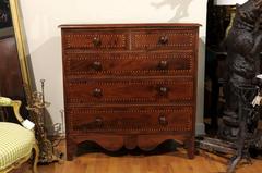 English Mahogany Chest