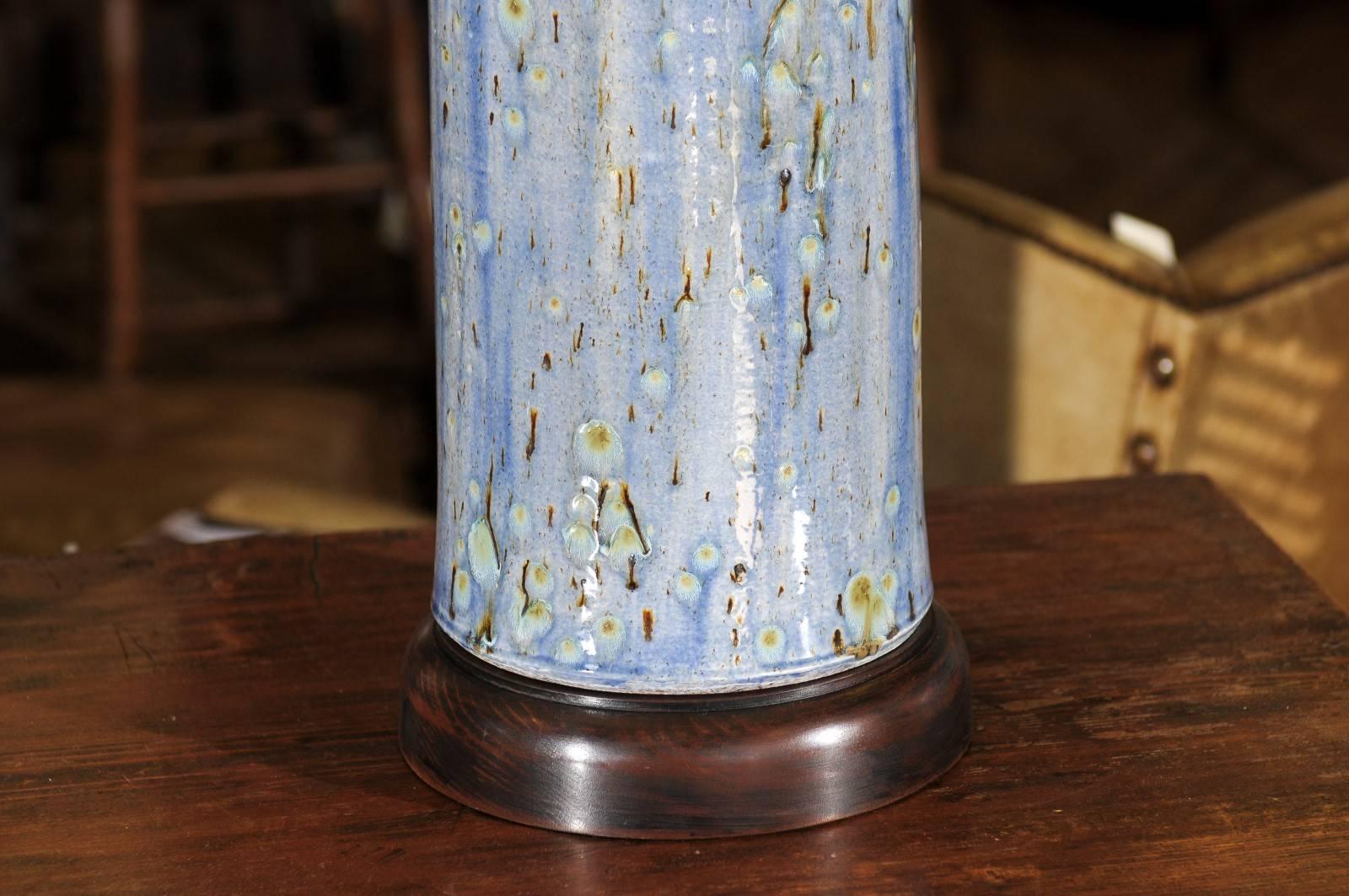 Pair of Charlie West Pottery Lamps 2