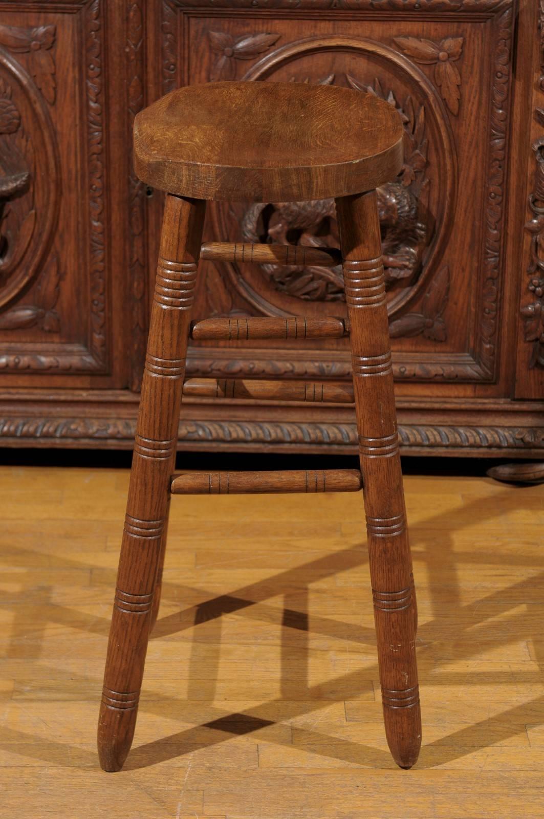 British English Bum Stool, Late 19th Century