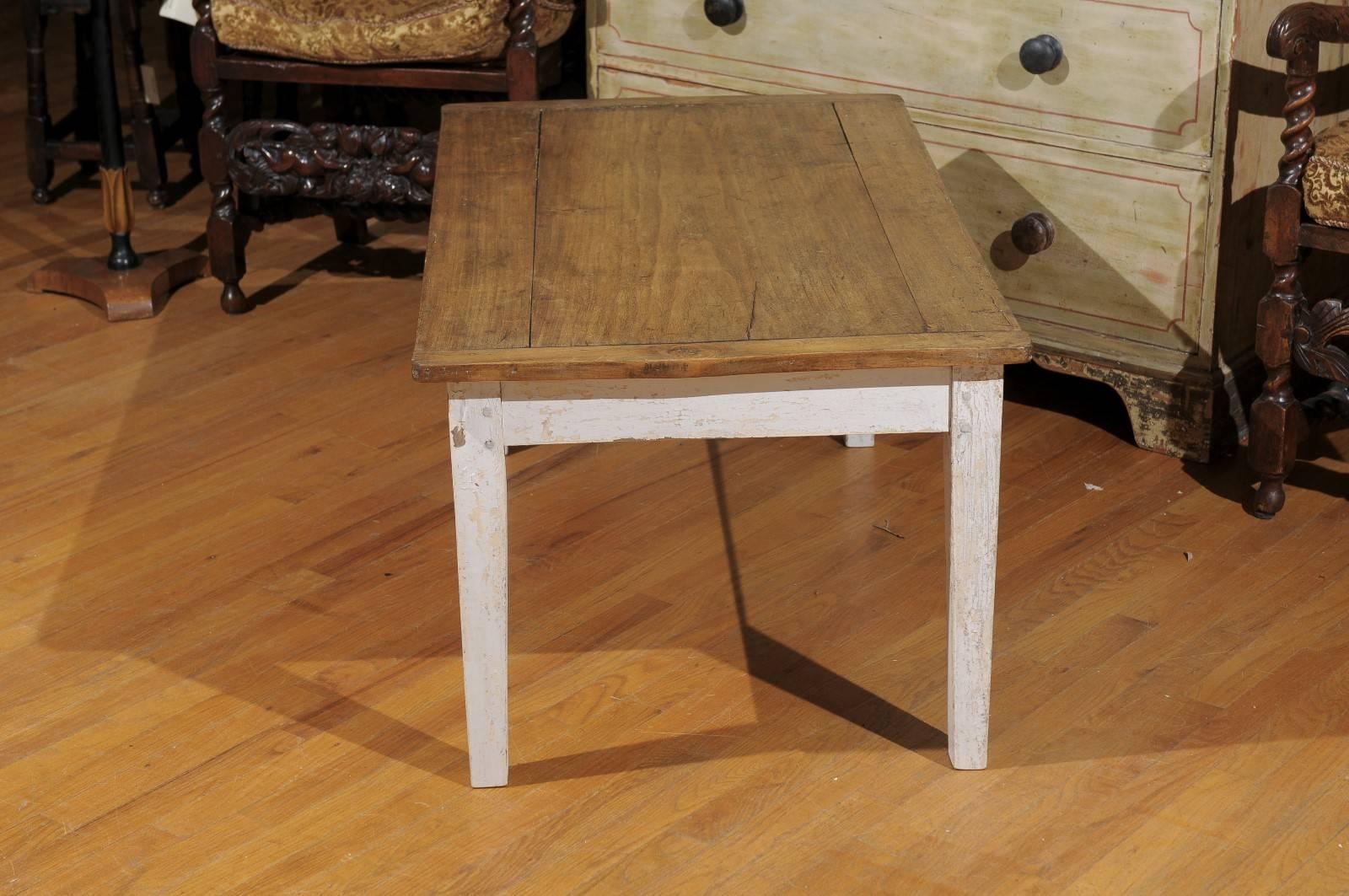 French Single Drawer Coffee Table 2