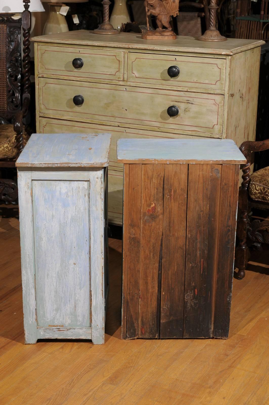 Late 19th Century beside Cupboards with Original Paint 2