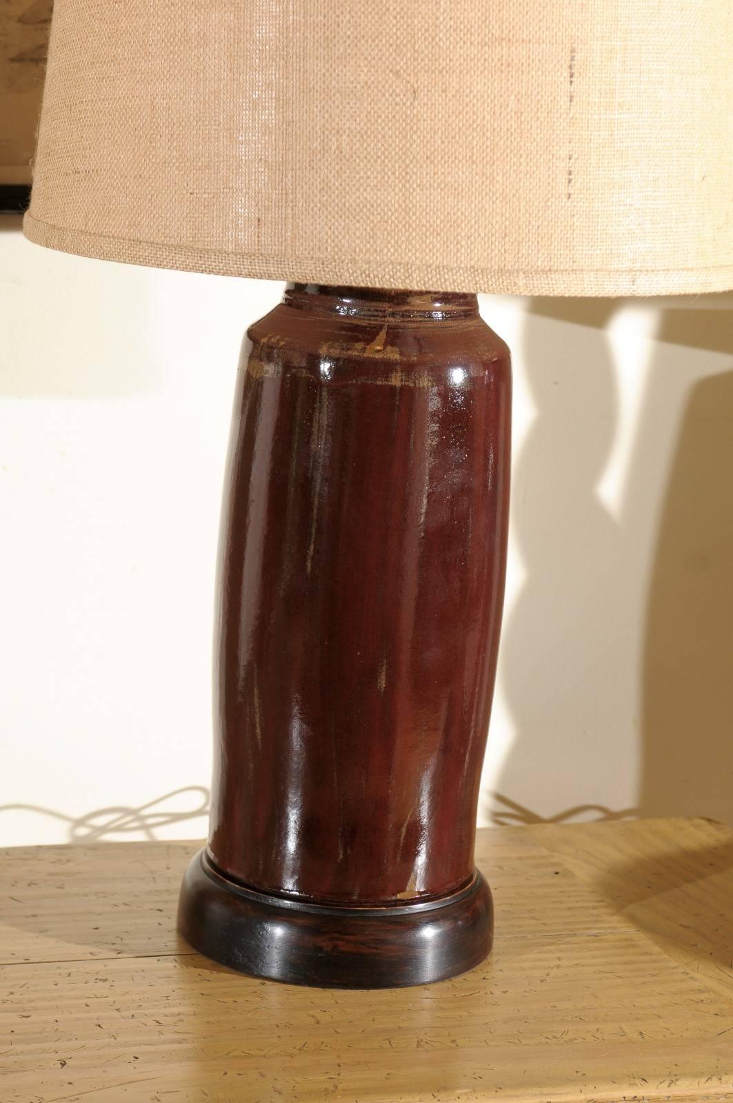 Ceramic Charlie West Lamps