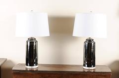 Charlie West Pottery Lamps