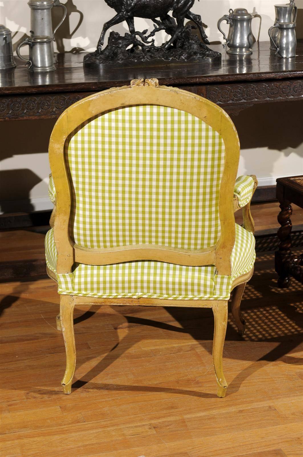 French Bergere Chair 1880-1900 For Sale 1