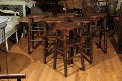 Set of Four Victorian Stools, circa 1890