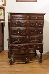 19th Century Chest on Stand