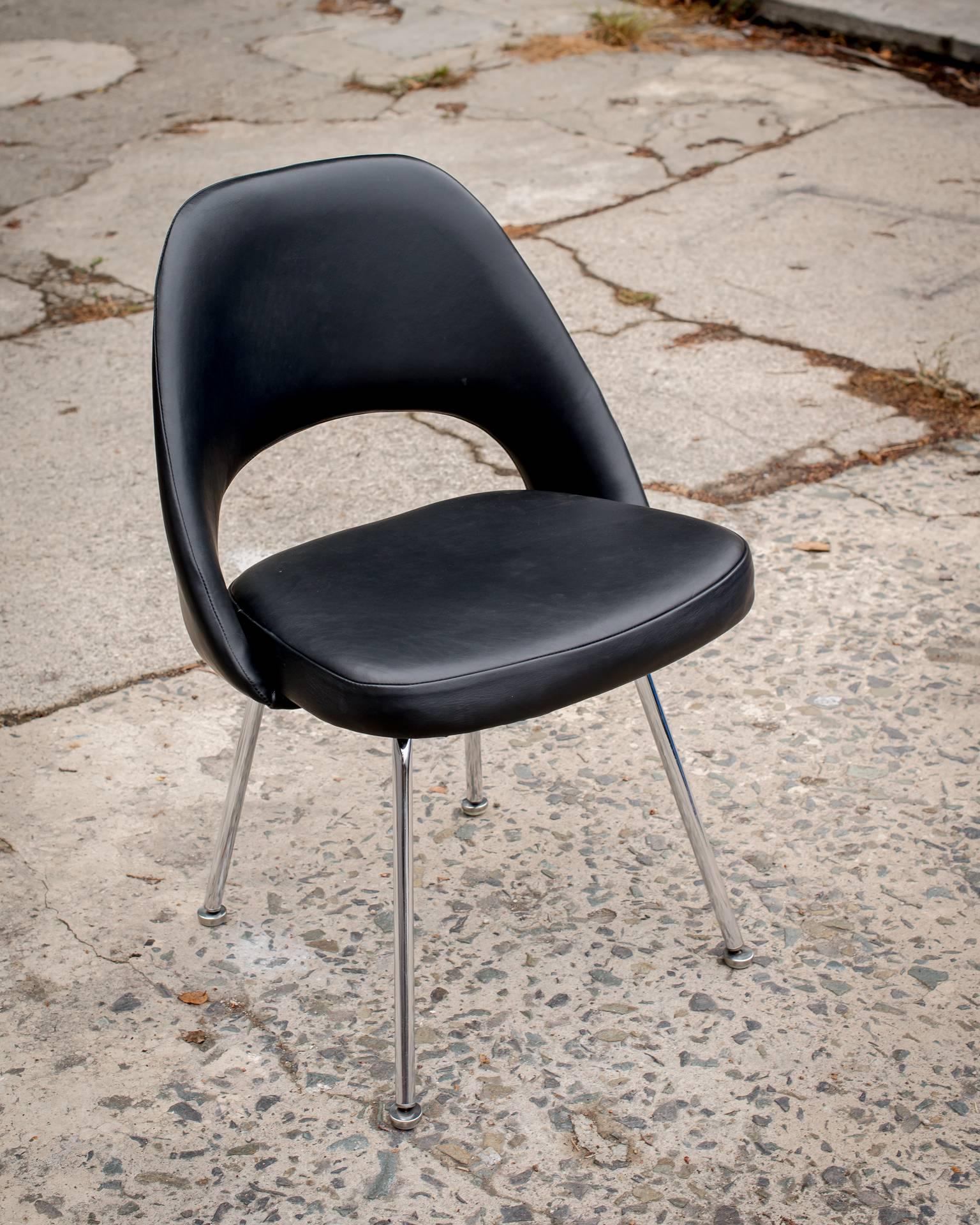 Vintage Eero Saarinen Executive Side Chair for Knoll 3