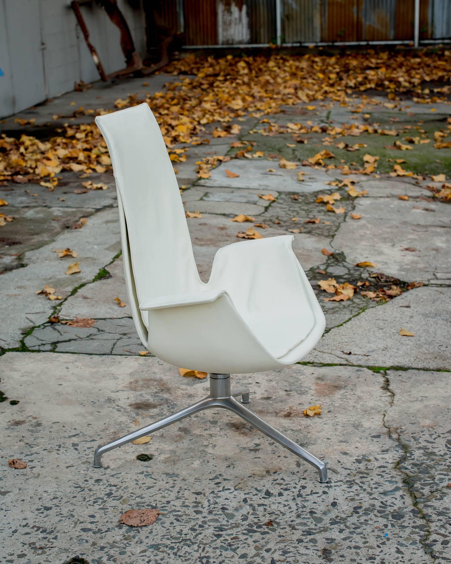 Danish Vintage Midcentury Modern Fabricius Kastholm Arm Chair For Sale