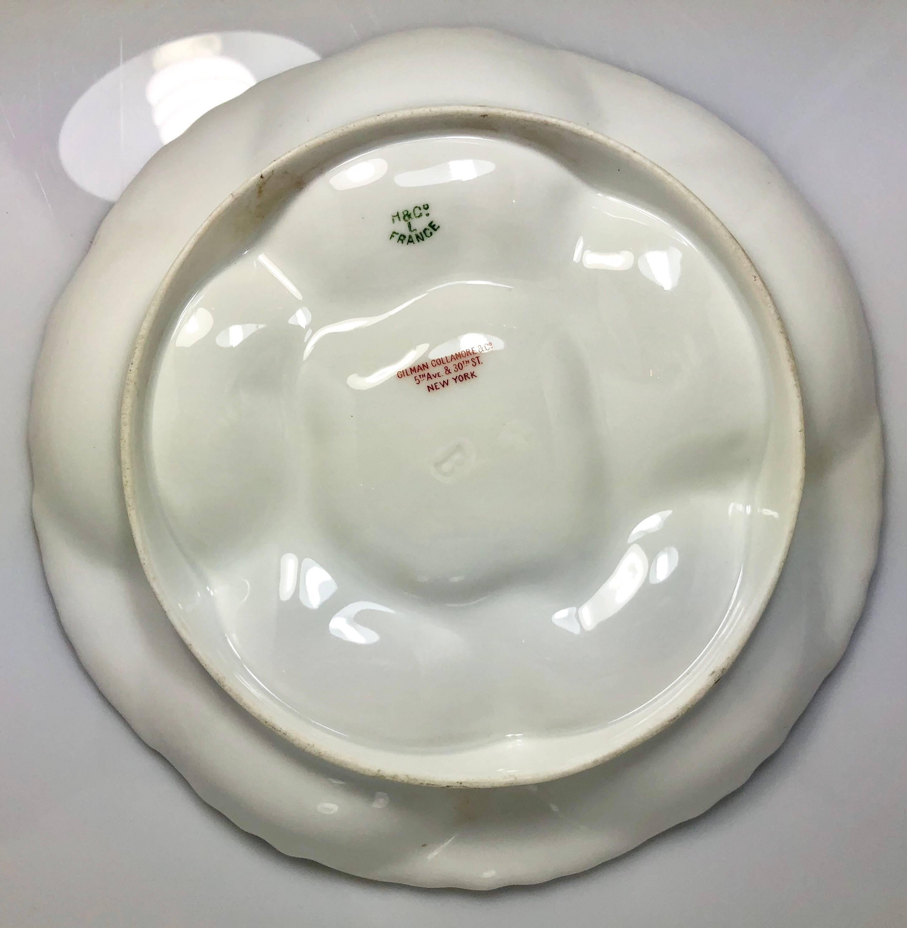 19th Century Oyster Plate