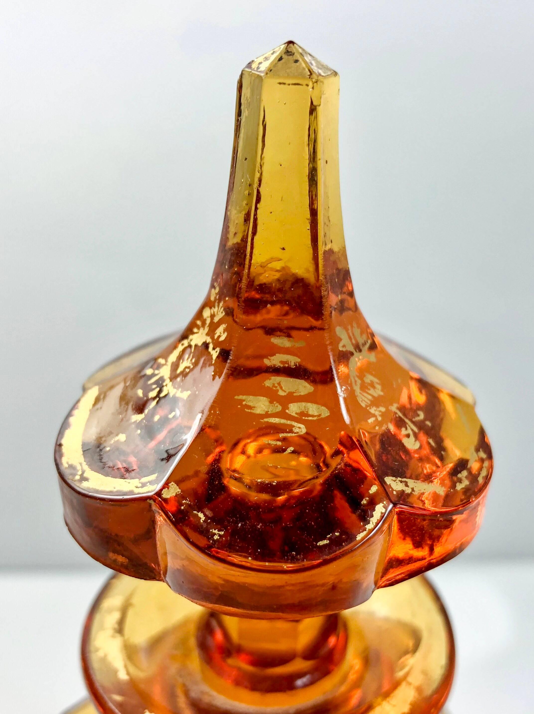amber glass perfume bottles