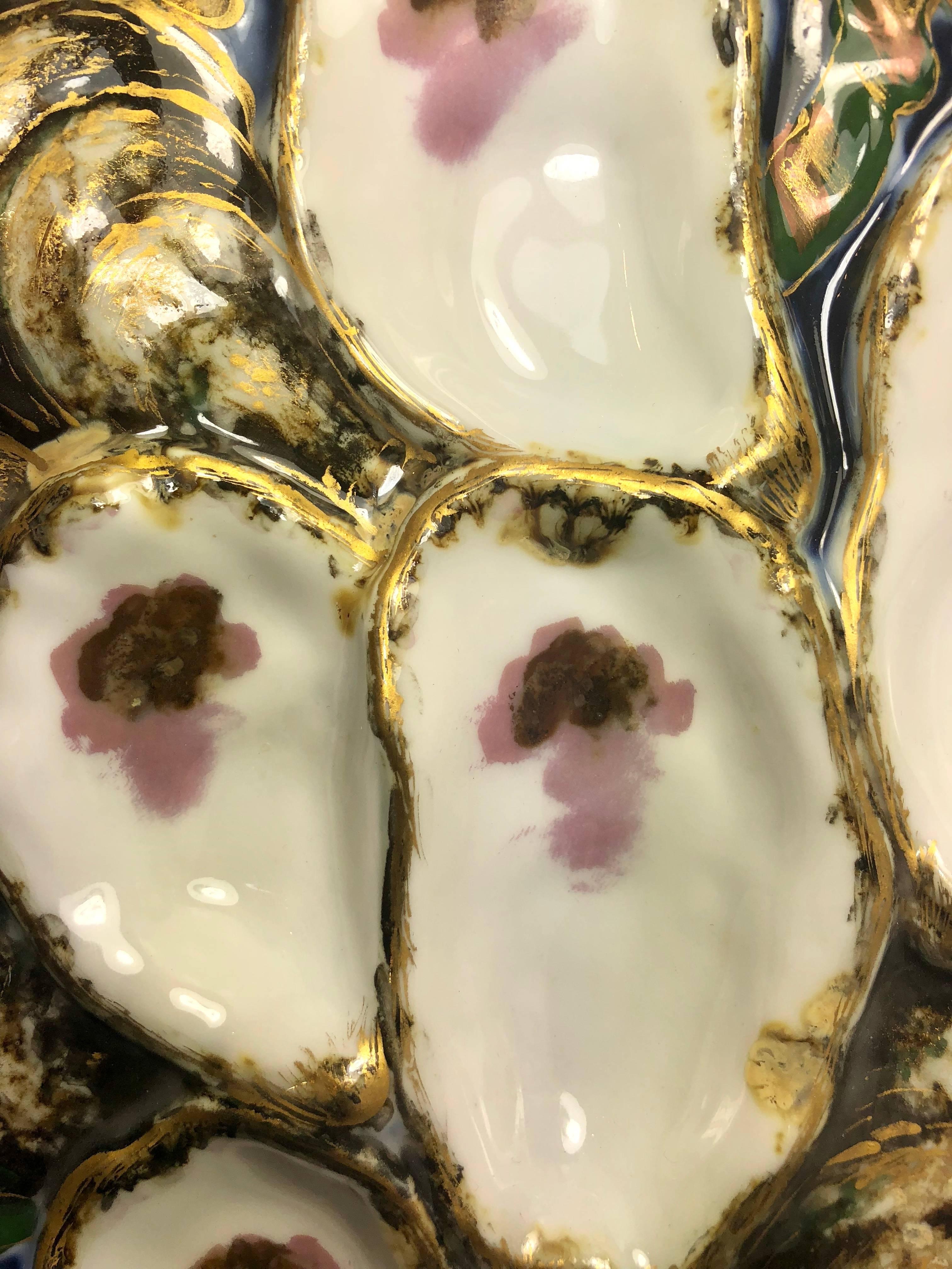 French Presidential Oyster Plate